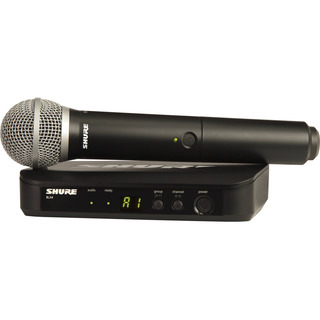 Microfone Sem Fio De MĂŁo Blx24br/pg58 J10 - Shure Microfone Sem Fio De MĂŁo Blx24br/pg58 J10 - Shure
