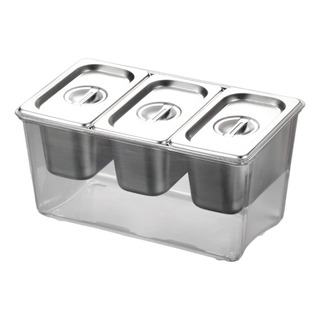 Servidor De Condimentos Refrigerados, Caja Organizadora De Servidor De Condimentos Refrigerados, Caja Organizadora De