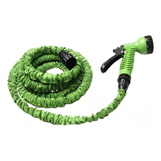 Manguera Riego 5-15m Expansible Extensible Con Pico Pistola