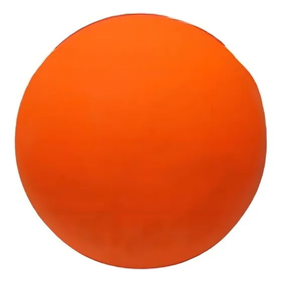 Pelota De Repuesto De Goma Para Paleta Playera Faydi 970-0054 Color Naranja