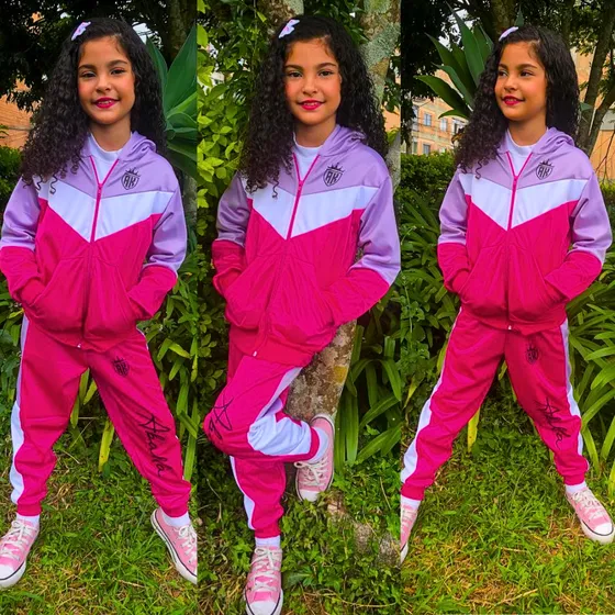 Conjunto De 2peça Casaco Calça Frio Moletom Inverno Feminino