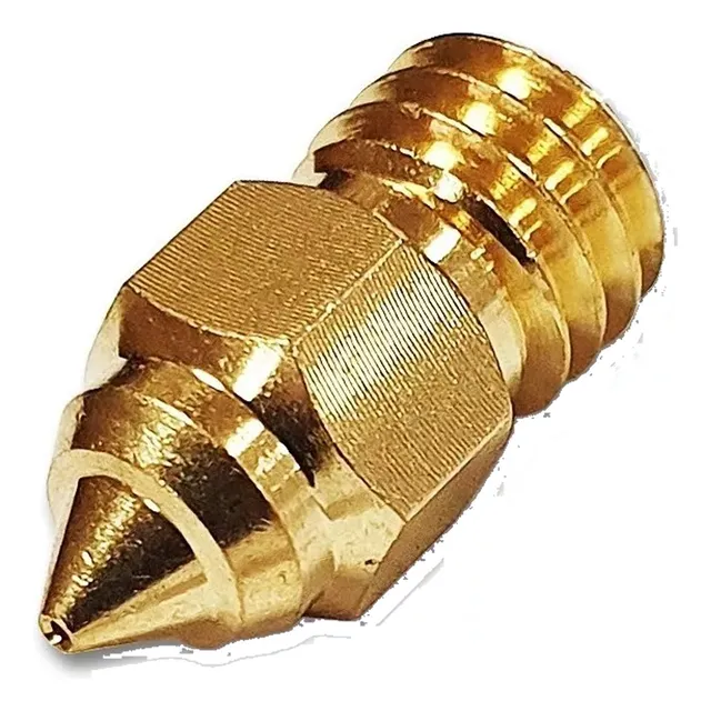 3x Nozzle Boquilla Ender 2 Ender 3 Neo V2 Neo Bronce Pulido