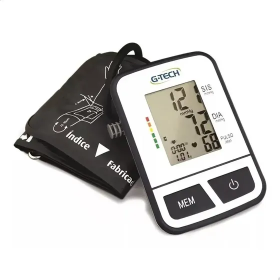 Aparelho Medidor De Pressão Arterial Digital G-tech Bsp11 Cor Cinza