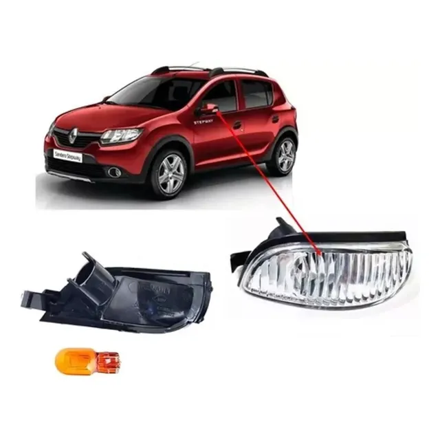 Pisca Seta Retrovisor Sandero Stepway 2018 2019 2020+lamp Le