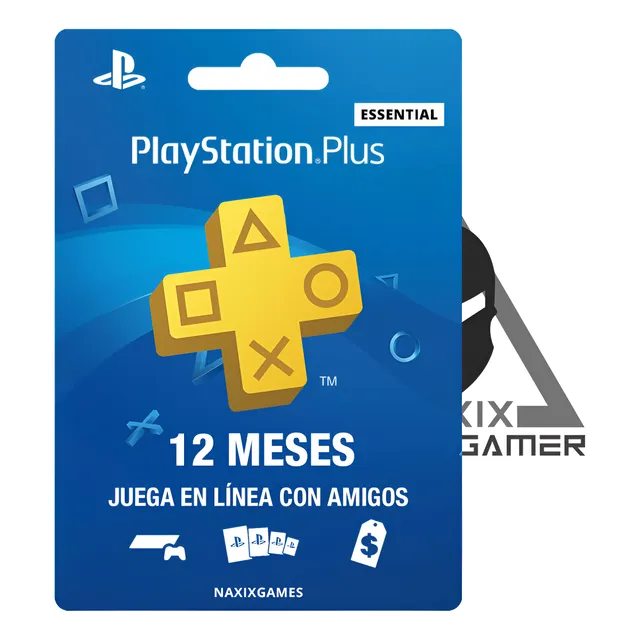 Playstation Plus | 12 Meses | Codigo |