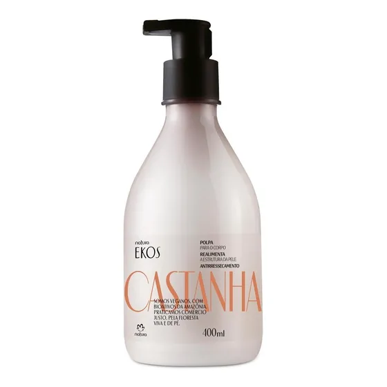 Natura Polpa Hidratante Corporal Castanha Ekos - 400ml