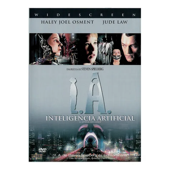 Dvd A. I. Inteligencia Artificial (2001) Edicion Esp. 2 Dvds