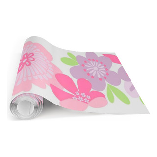 Cenefas Para Baño Adhesivas Flores Hermosas 10mt X 10cm Cenefas Para Baño Adhesivas Flores Hermosas 10mt X 10cm