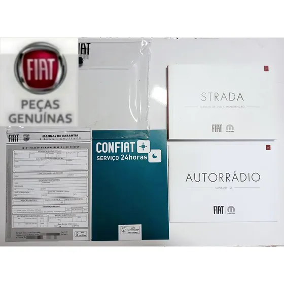 Manual Do Proprietário Da Strada 1.3/1.4 2020/2021  Novo