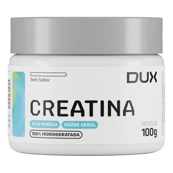 Dux Nutrition Aminoácidos Creatina Monohidratada- Pote 100g Sabor Natural