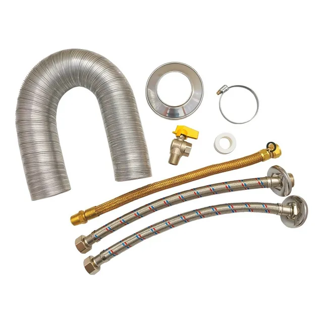 Kit Instalação De Aquecedor A Gás Rinnai 21 Litros E21