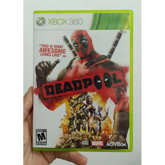 Jogo Deadpool 1 Raro Original Em Mídia Física Para Xbox 360