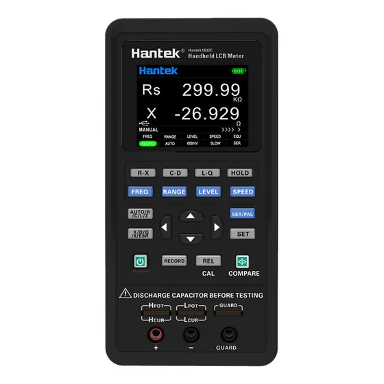 Medidor Lcr Profesional Hantek 1832c Portatil Emakers