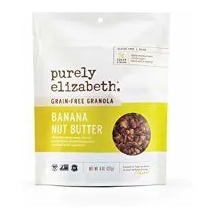 Elizabeth Puramente Grano-libre Y Sin Gluten Muesli, Plátano