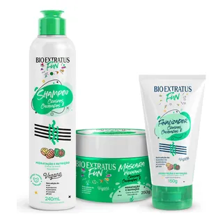 Kit Fun Crespos E Cacheados Linha Completa Kit Fun Crespos E Cacheados Linha Completa