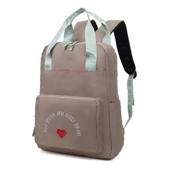 Mochila Porta Notebook Las Oreiro Tiras Acolchados Colores