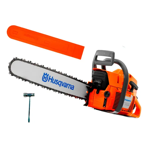Motosierra a nafta Husqvarna 72cc naranja 272 XP 4.9hp