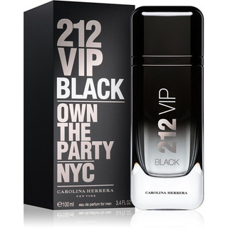 Perfume Carolina Herrera 212 Vip Black Tradicional Edp 100 ml Perfume Carolina Herrera 212 Vip Black Tradicional Edp 100 ml