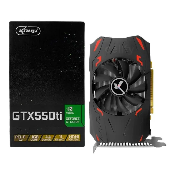 Placa De Vídeo Nvidia Geforce Gtx 550 Ti 1gb 128bit Ddr5