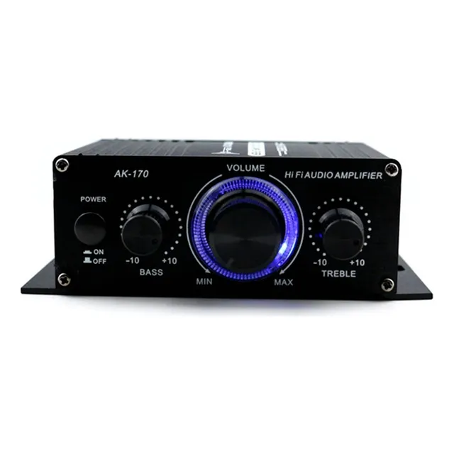Para Ak170 - Mini Amplificador De Potencia De Audio (12 V)