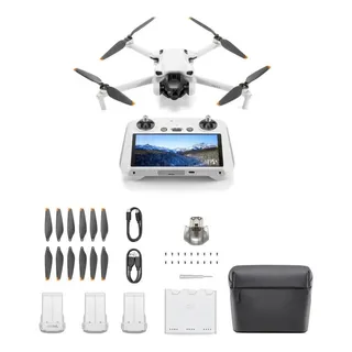 Drone Dji Mini 3 Combo Fly More Rc, 3 Baterias 4k Gl Cor Cinza Drone Dji Mini 3 Combo Fly More Rc, 3 Baterias 4k Gl Cor Cinza