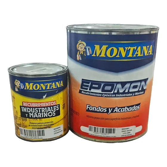 Pintura Epoxica Epomon Poliamida Montana Rojo - Galón