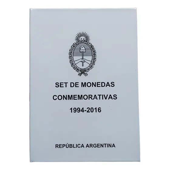 Albúm Set Monedas Conmemorativas Argentinas 1994 - 2016 E