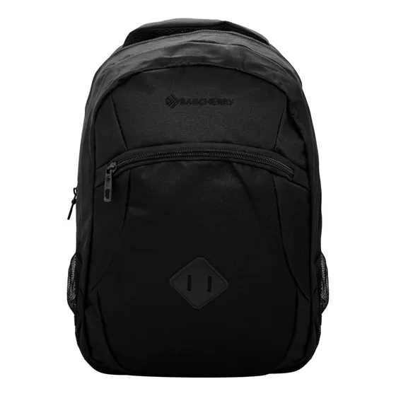 Mochila Bagcherry Urbana 20l Resistente Adultos. Color Negro