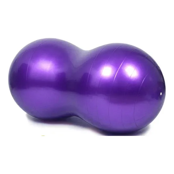 Pelota Mani Pilates 85x35 Cm Rehabilitacion Embarazo Gmp Color Violeta
