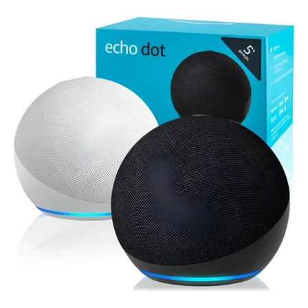 Alexa Echo Dot 5a Geração Assistente Voz Som Alto Original