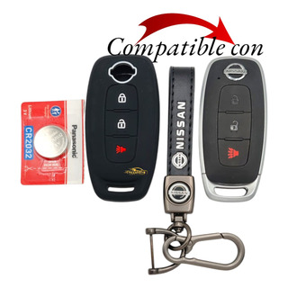 Funda Llave Control Nissan X-trail Kicks Versa Sentra 3 Y 4b Funda Llave Control Nissan X-trail Kicks Versa Sentra 3 Y 4b