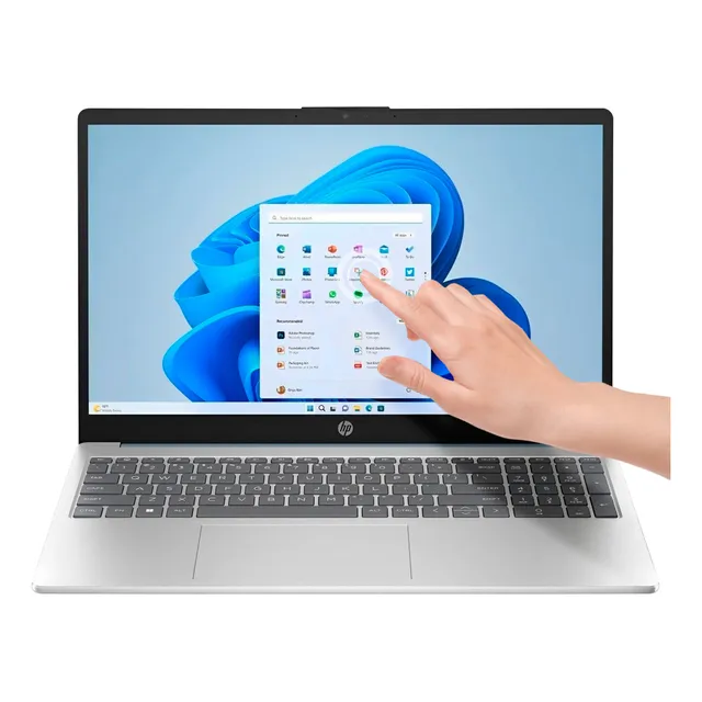 Notebook Hp 15.6'' Táctil Core I7 512gb Ssd 16gb Ram W11