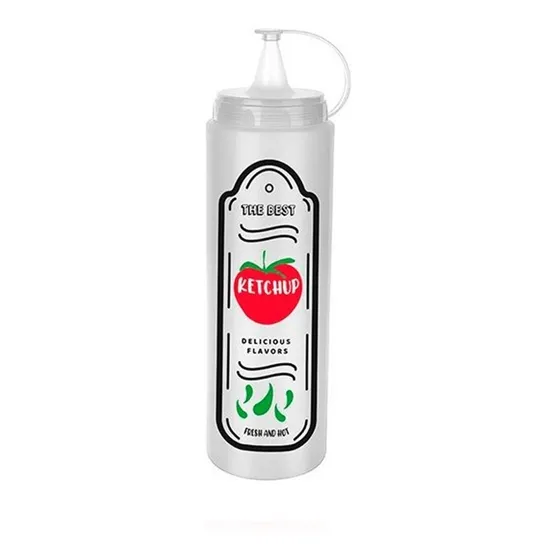 Botella Salsas De Diseño Entretenido 400 Ml Titiz®