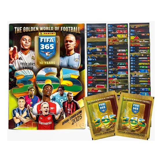 Album Fifa 365 2025 + 75 Láminas Sin Repetir - Panini