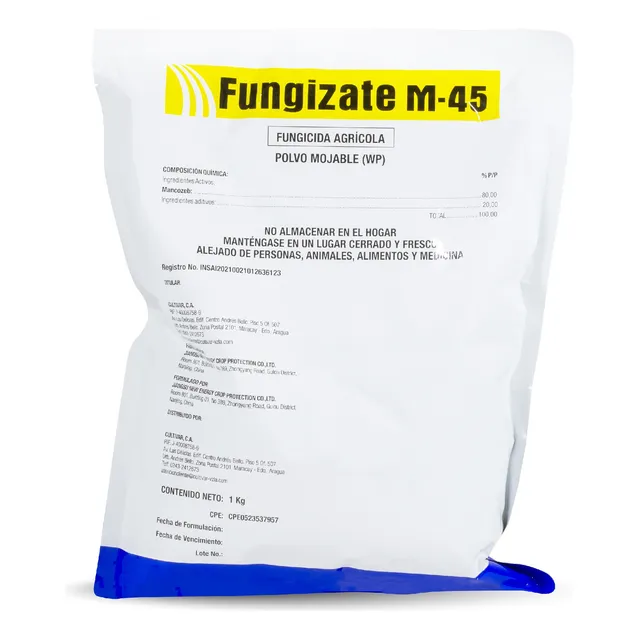Fungizate M-45 Fungicida Mancozeb X 1 Kg Uso Agrícola