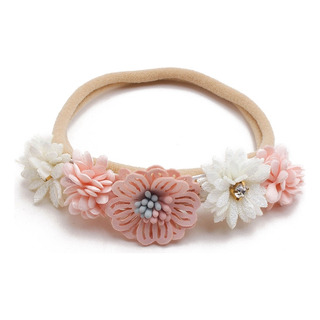 Diadema Con Bonita Flor Elástica Para Diadema Con Diamantes Diadema Con Bonita Flor Elástica Para Diadema Con Diamantes