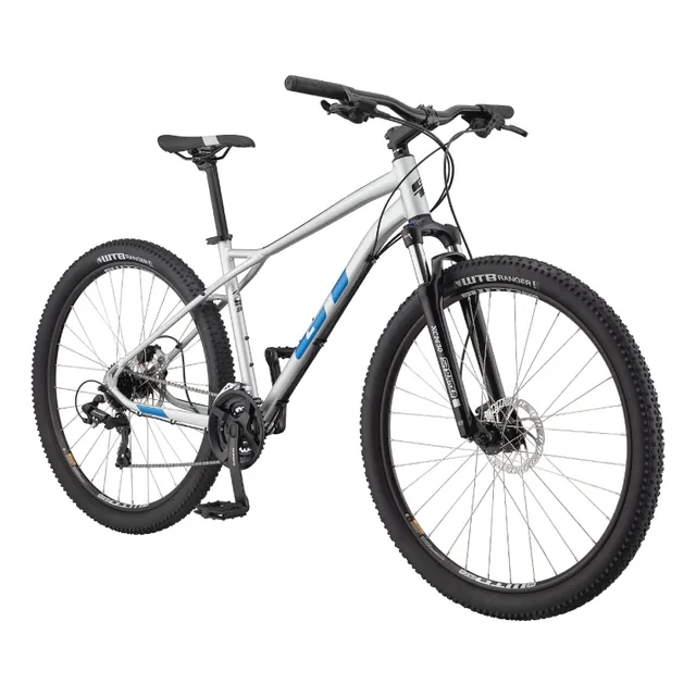 Bicicleta Gt Rodado 29 M Aggressor Modelo Ex Plateado Lg L