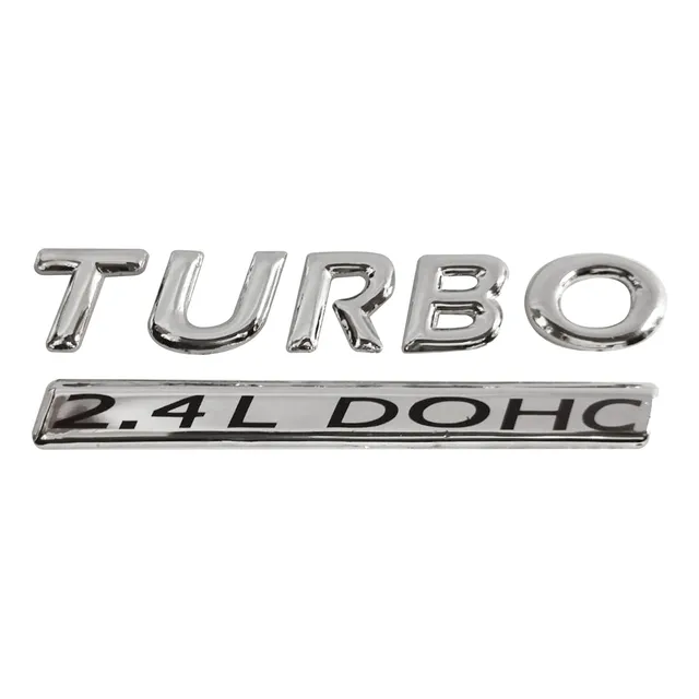 Emblema Stratus Turbo 2.4l Dohc Cajuela 8.5 X 3cm