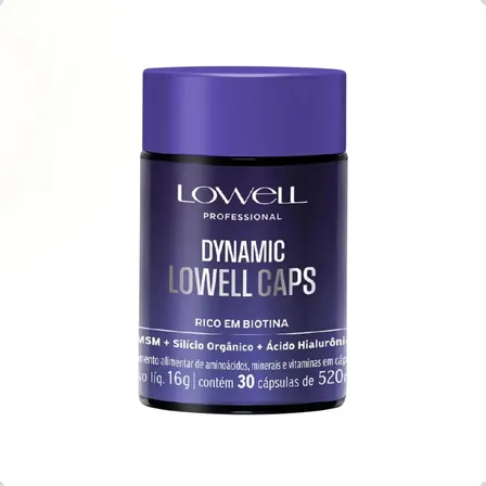 Lowell Caps Dynamic Scalp 30 Cápsulas Suplemento 16g