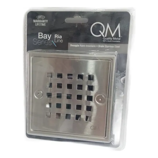 Rejilla Qm Acero  4 X 4