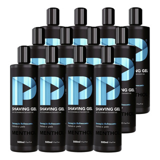 Shaving Gel De Barbear Play Barber 500g Shaver Fardo 12 Unid Shaving Gel De Barbear Play Barber 500g Shaver Fardo 12 Unid