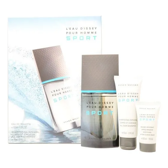 Set De Perfume Issey Miyake Sport Edt 100 Ml + Loción Para D