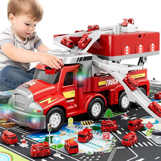 Camión De Bomberos Dwi Dowellin, Juguetes Para Niños De 3 A Camión De Bomberos Dwi Dowellin, Juguetes Para Niños De 3 A