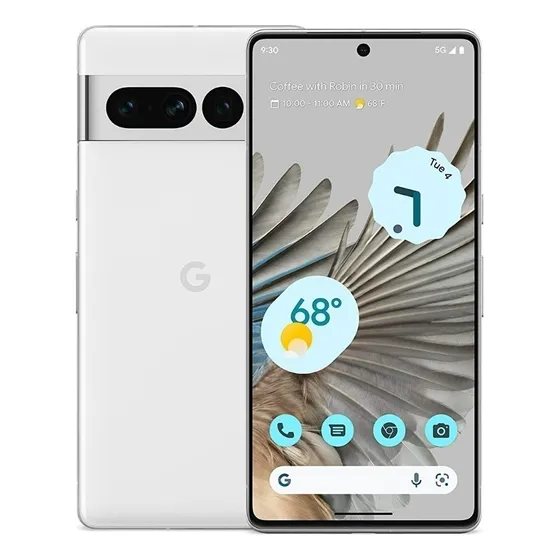 Google Pixel 7 Pro 256 GB nieve 12 GB RAM - Excelente (Reacondicionado)