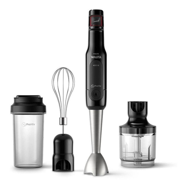 Mixer Philips Walita Daily Collection Ri2622/30 Preto E Prata 220v 400w Mixer Philips Walita Daily Collection Ri2622/30 Preto E Prata 220v 400w
