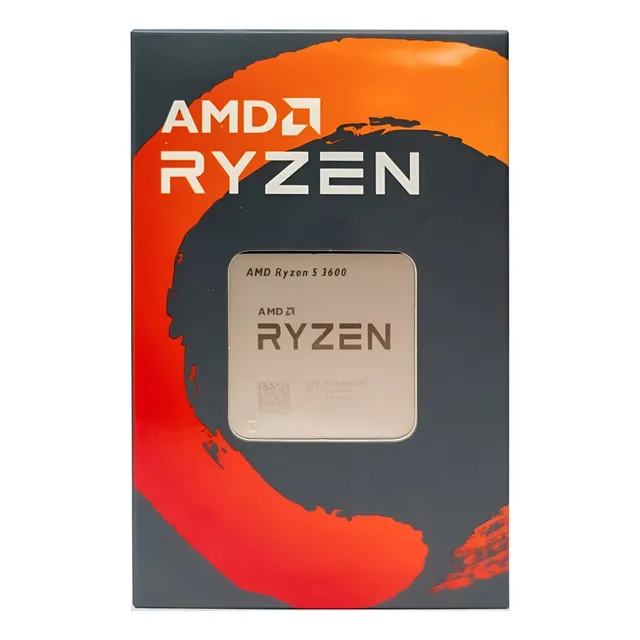 Procesador gamer AMD Ryzen 5 3600 100-100000031AWOF de 6 núcleos y 4.2GHz de frecuencia con gráfica integrada