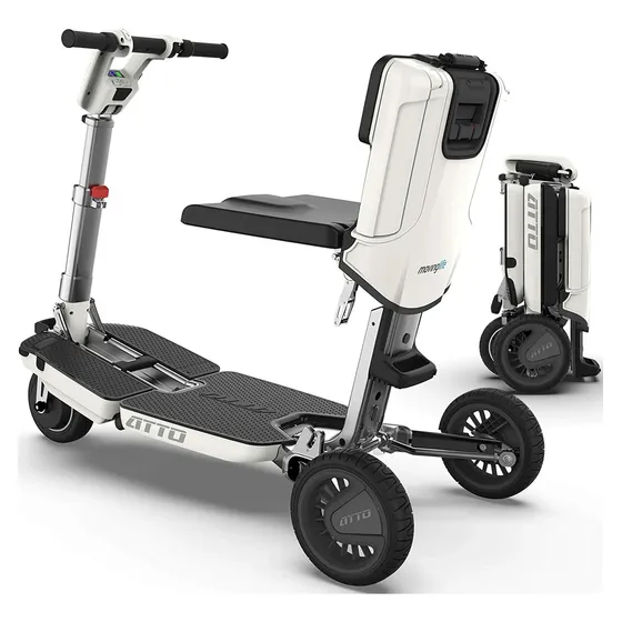 Atto Deluxe Folding Lightweight Mobility Scooter New Moving