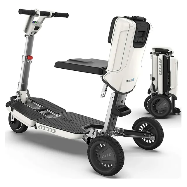 Atto Deluxe Folding Lightweight Mobility Scooter New Moving