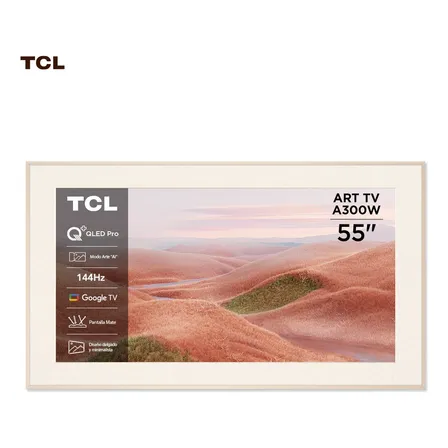 Smart TV TCL 55 QLED ART TV A300W