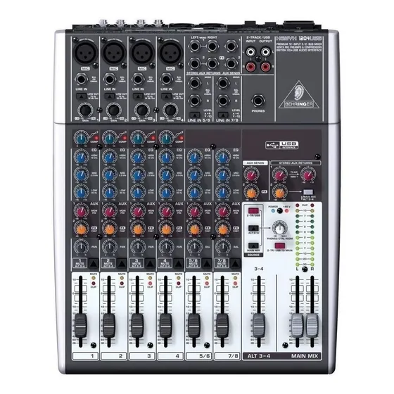Console Behringer 1204usb Xenyx De Mistura 100v/240v